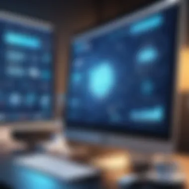 Innovative content marketing techniques illustration