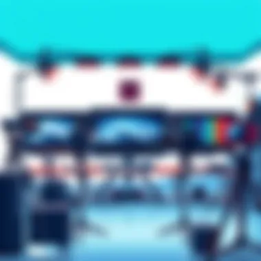 An engaging video production setup