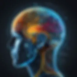 An abstract representation of visual intelligence illustrating cognitive connections.