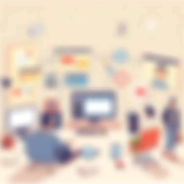 An engaging visual metaphor for the relationship between technology and video consumption habits.
