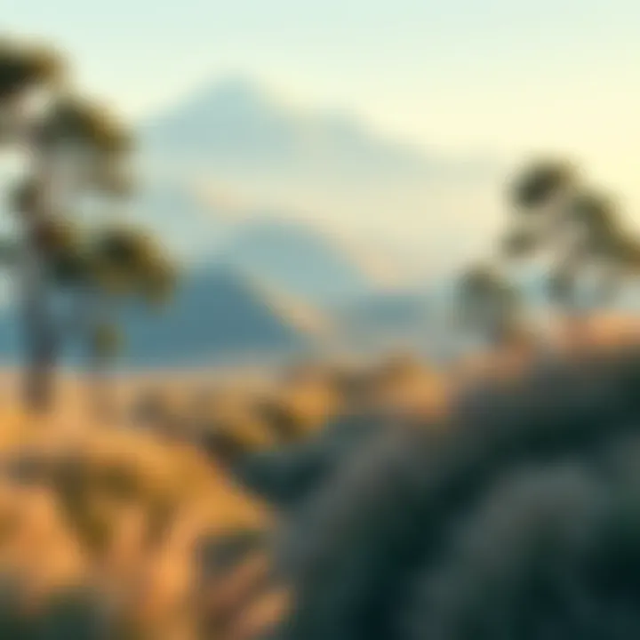 The Beauty of Minimalism A serene landscape highlighting the beauty of minimalism