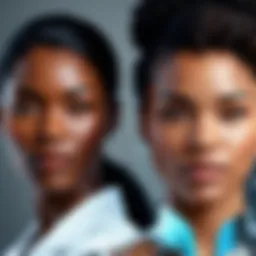 A conceptual representation of health disparities influenced by gender dynamics.