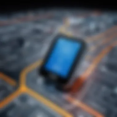 Voice-Enabled GPS Device in Action Voice-enabled GPS device in action