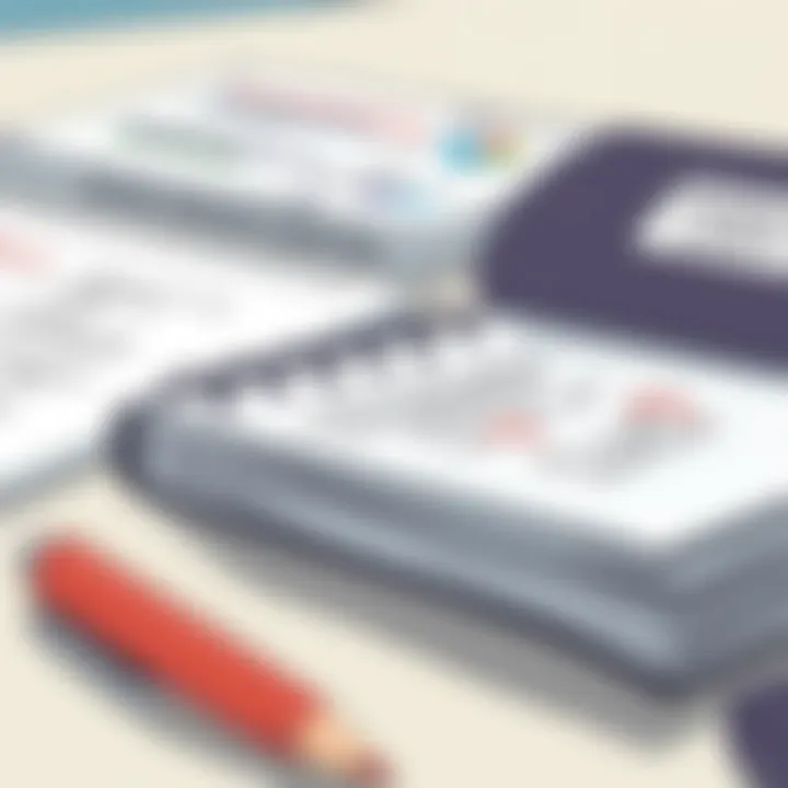 A notebook filled with insightful questions