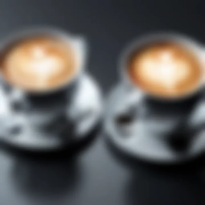 Two cups of coffee symbolizing connection and conversation