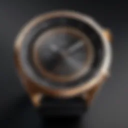 Sleek and modern speaker watch design