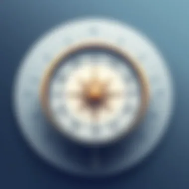 Guidance in Life's Journey A compass representing guidance and choices