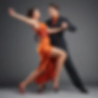 Tango Cultural Fusion in Vibrant Costumes