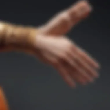 Graceful Hand Movements in Kathak Kathak dance performance with intricate hand gestures