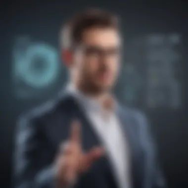 Engaging the Audience Confident speaker engaging audience