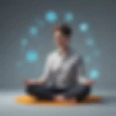 Promoting Mental Well-being through Mindfulness Students Engaging in Mindfulness Activity
