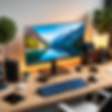 Creating Your YouTube Content Space Creative workspace setup for YouTube content creation