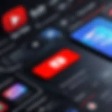 Exploring YouTube Monetization Approaches Visual representation of monetization strategies for YouTube