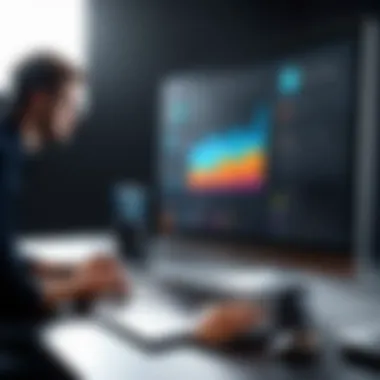Sleek User Interface Design for Tech Industry
