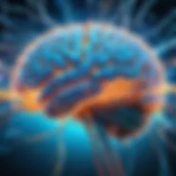 Brain with interconnected neurons