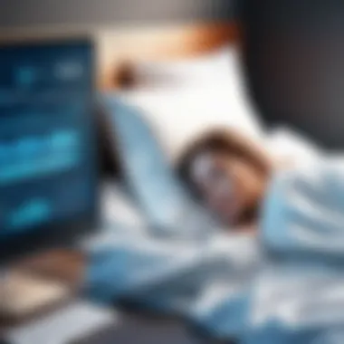 Increased Mortality Rates Illustration depicting the link between oversleeping and increased mortality rates
