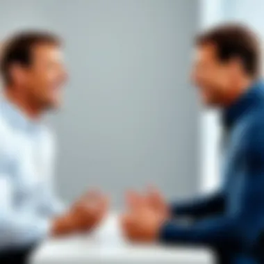 Effective Dialogue in Leadership Illustration of effective dialogue fostering connection