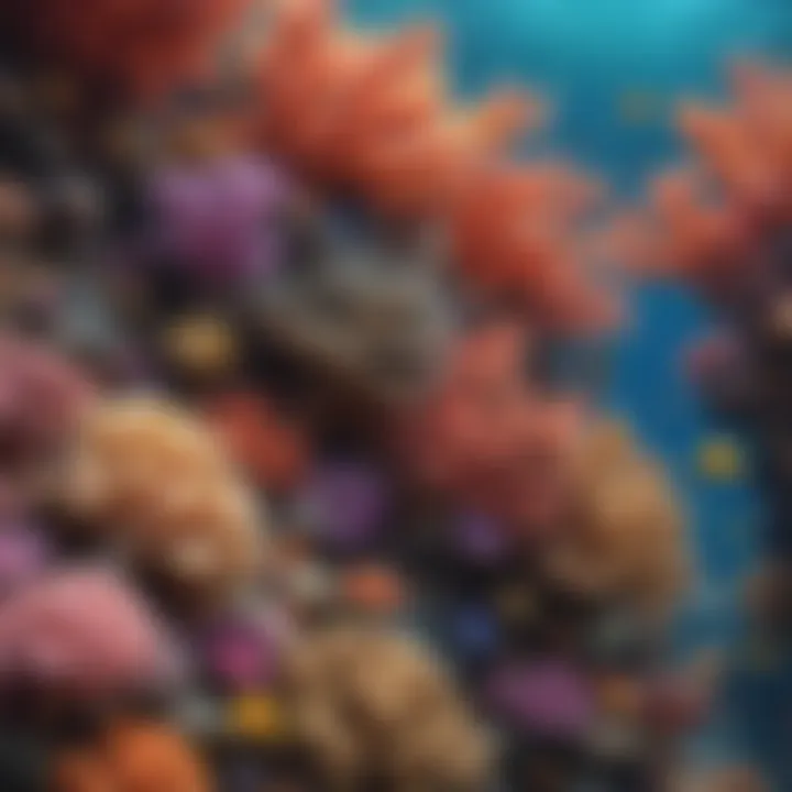 Diverse Coral Reef Ecosystem