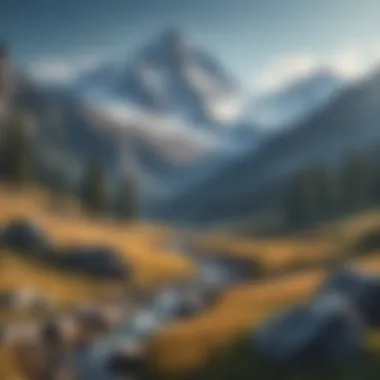 Majestic Mountain Landscape