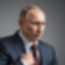 Russian President in contemplation