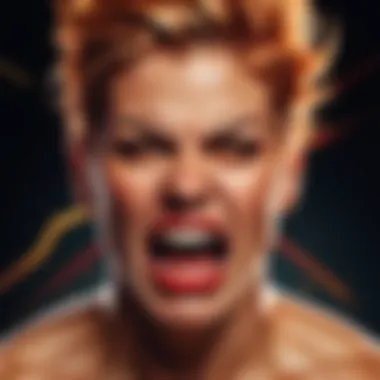 Rage and Authentic Self-Expression Symbolic representation of rage leading to authenticity