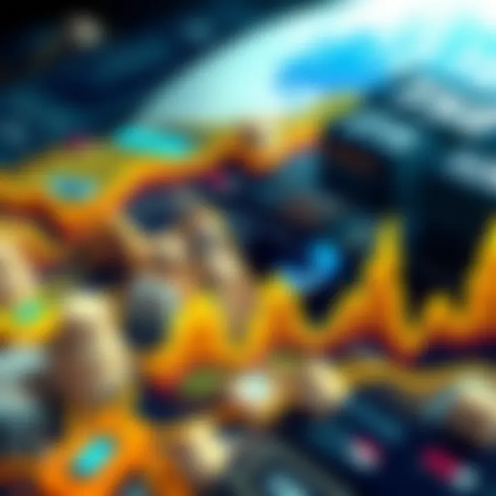 Data visualization of environmental changes