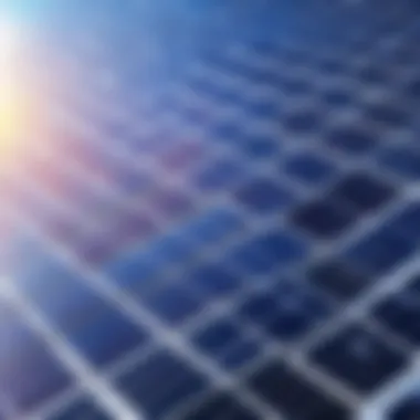 Renewable Energy Breakthroughs A solar panel field illustrating breakthroughs in renewable energy.
