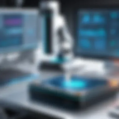 Cutting-edge Research Tools A laboratory setup showcasing cutting-edge research tools.