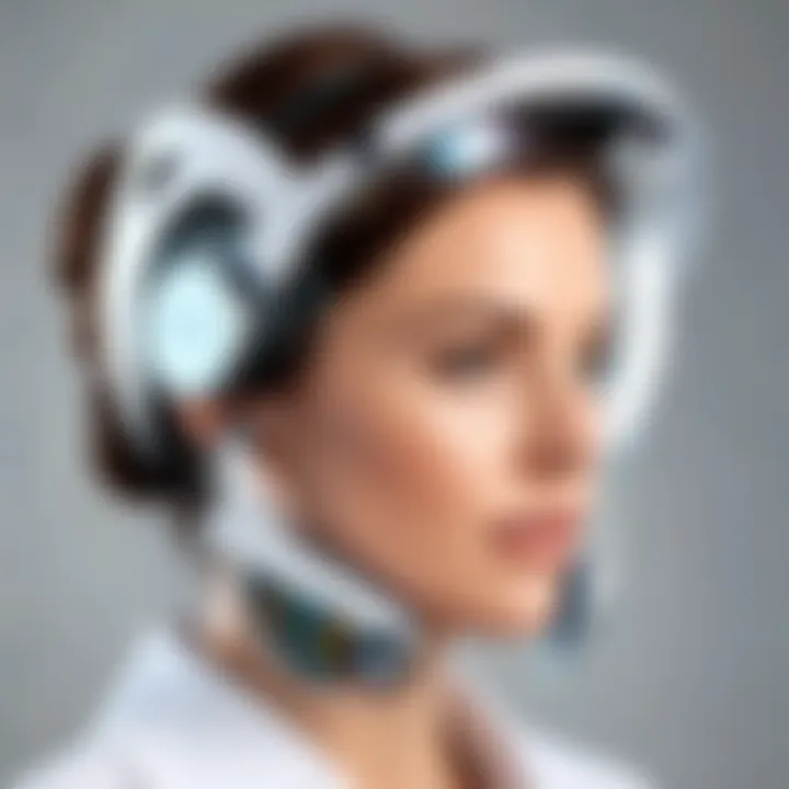 A visualization of the regulatory framework surrounding the use of portable TMS devices in mental health care.