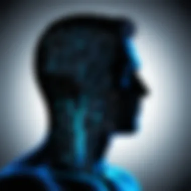 Under Pressure Silhouette of a person under pressure