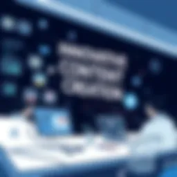 Creative brainstorming session for social media content