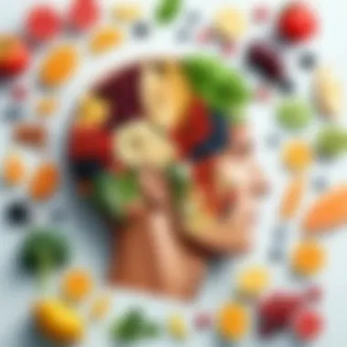 Nutrition for the Mind A healthy meal showcasing the impact of nutrition on mental well-being