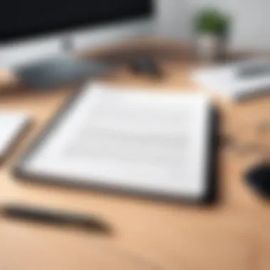 A journal and pen on a desk for self-reflection