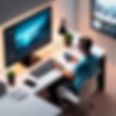 Creating a Productive Environment Free from Digital Distractions A curated workspace free of distractions