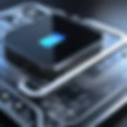 Conceptual illustration of suding in technology