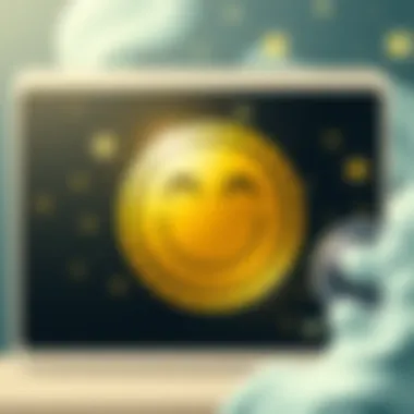 Symbolic representation of happiness