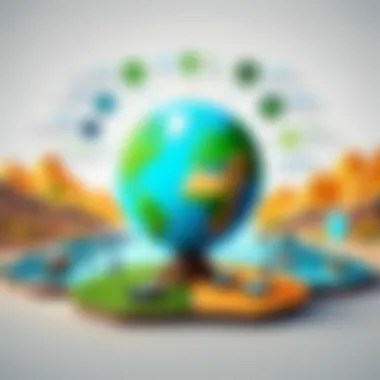 Lifestyle Choices and Environmental Impact An infographic showcasing the impact of lifestyle choices on the environment.