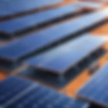 Harnessing Renewable Energy Solar panels on a rooftop illustrating renewable energy solutions.