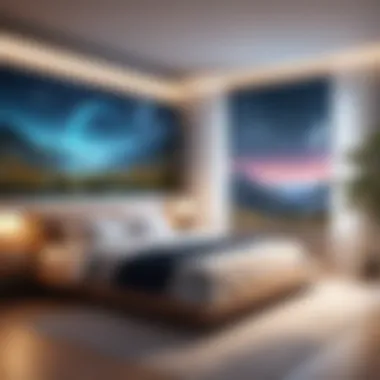 Creating a Tranquil Sleep Space A serene bedroom environment promoting restful sleep