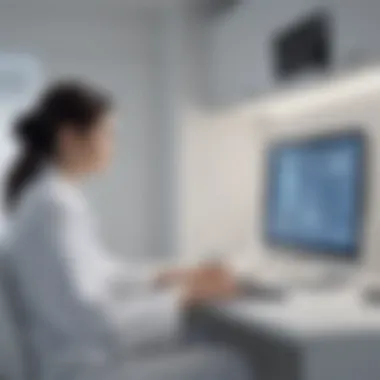 Virtual Healthcare Connection Telemedicine van connecting with patient remotely