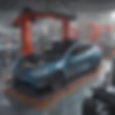 Innovative Production Methods Tesla factory showcasing automated manufacturing processes