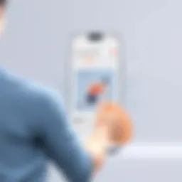 Innovative fitness app interface showcasing personalized workouts