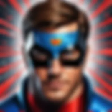 Psychological Motivations of Heroes A visual representation of a superhero's psychological motivations.