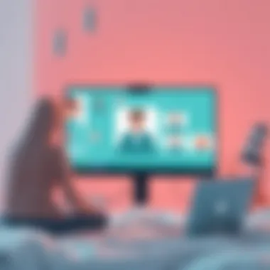 Intimacy Across Distances Visual representation of personal interactions via video calls