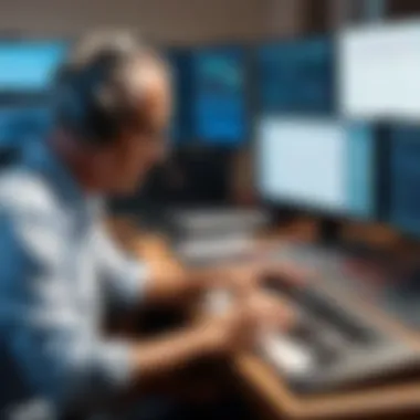 Crafting the Soundtrack of Bosch An artistic depiction of a composer at work