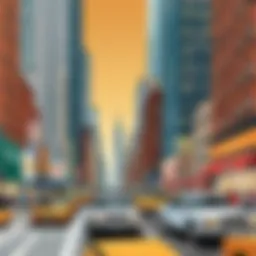 A classic New Yorker cartoon showcasing the wit of urban life.