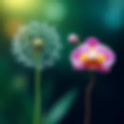 The Dandelion and The Orchid: A Study in Contrast and Resilience Introduction