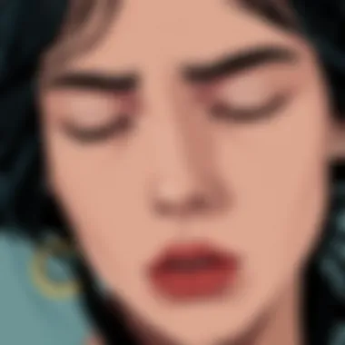 Intimate Portrait: The Essence of Vulnerability An intimate portrait revealing vulnerability and strength