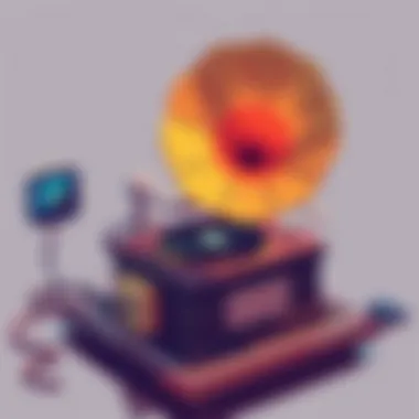 A modern interpretation of the gramophone in contemporary culture