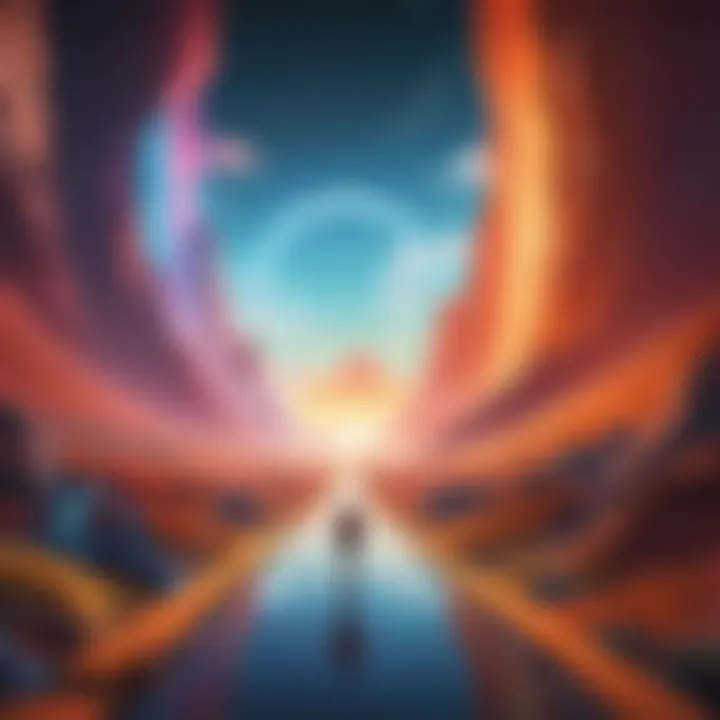 A stunning visual representation of personal growth inspired by motivational content.